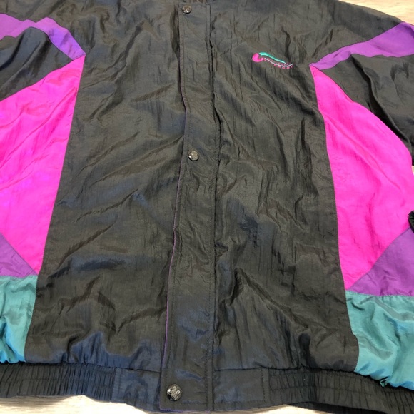 Vintage GIVENCHY Jacket Activewear Color Block - Picture 2 of 8